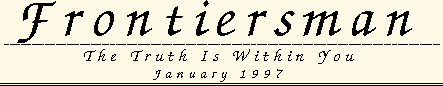 Frontiersman, January 1997