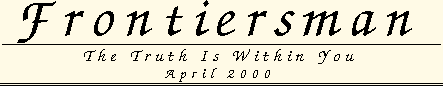 Frontiersman, April 2000