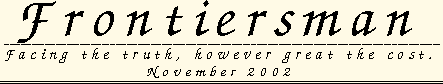 Frontiersman, November 2002