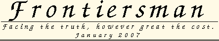 Frontiersman, January 2007