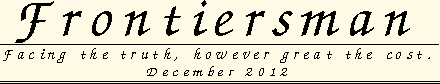 Frontiersman, December 2012