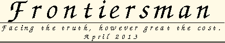 Frontiersman, April 2013