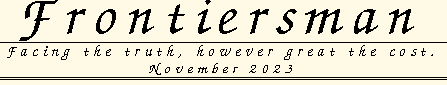 Frontiersman, November 2018